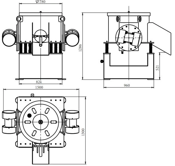 Alloy Wheel Vibratory Polishing Machine