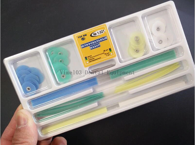 Polishing Discs Finishing Strips Mandrel Kit Dental Materials Resin Filling