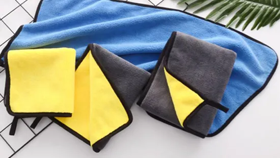 Wholesale 25*25cm 80% Polyester Cleaning Cloth Polishing Car Microfiber