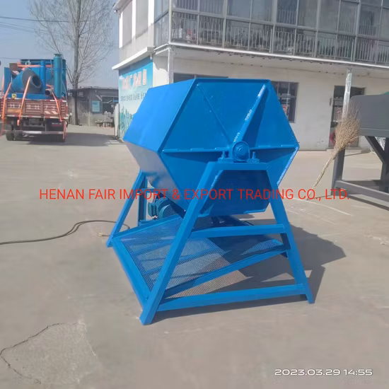 600L Acrylic Plastic Beads Polisher Rotary Barrel Polishing Machine