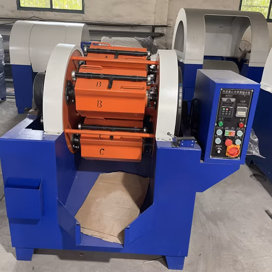 80L Centrifugal Barrel Deburring Finishing Machine Polishing Machine