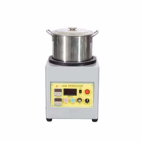 Automatic Deburring Polishing Machine Magnetic Tumbler