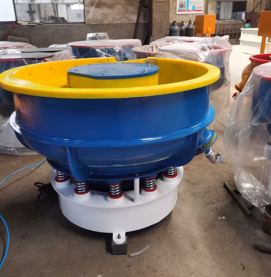 Stainless Steel Vibro Tumbler Metal Deburring Vibration Polishing Vibrator Vibratory Finishing Machine